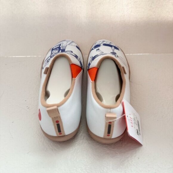 Womens Size 6.5 New UIN Slip On Shoes Loafers Microfiber Leather Upper Viva UIN - Picture 3 of 10